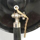 Old black lamp