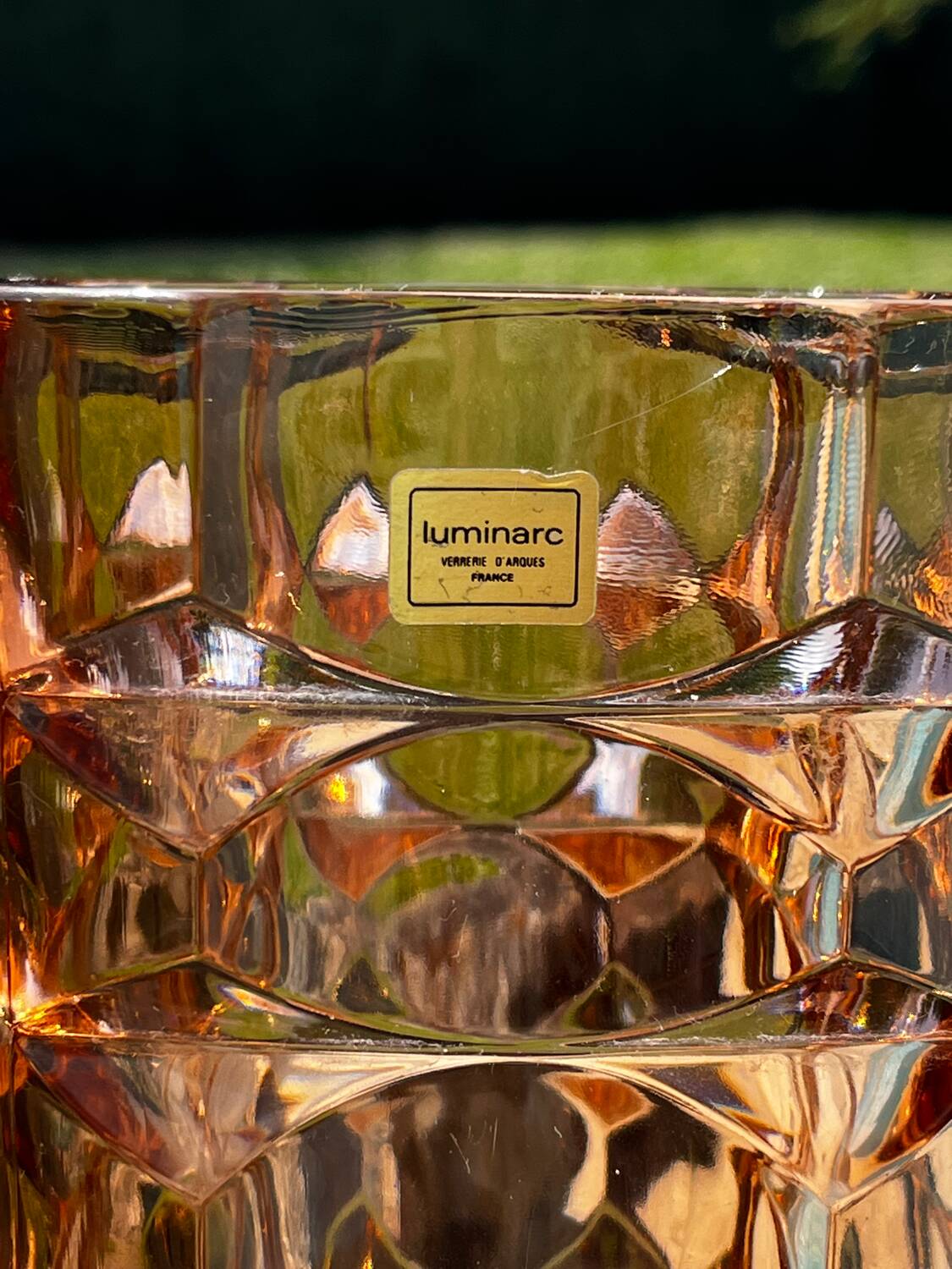 Rosaline Luminarc Glass Vase – 1970s – Verrerie d'Arques