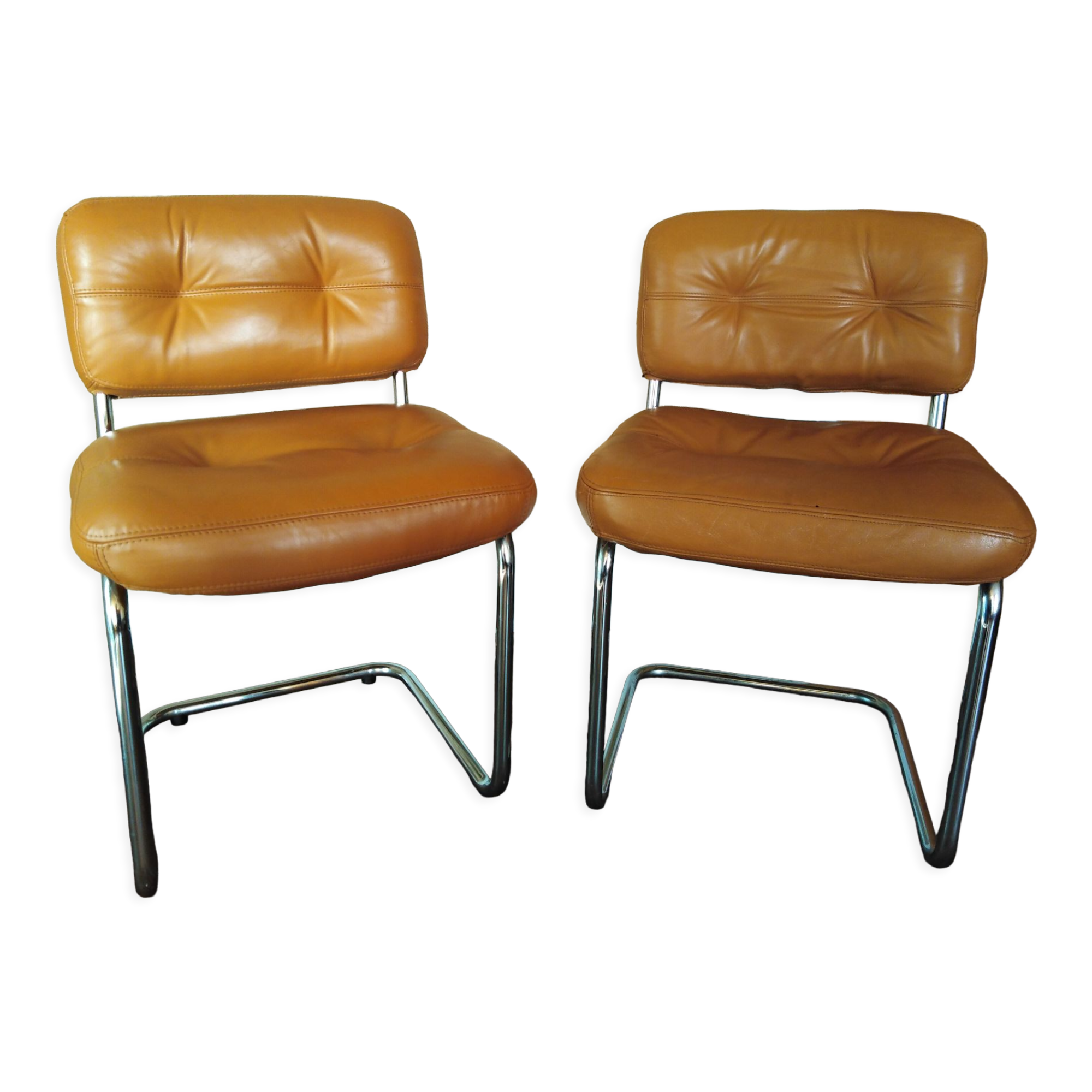 Two chairs, roche bobois, 70s