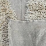 Modern Berber Beni Ouarain wool rug