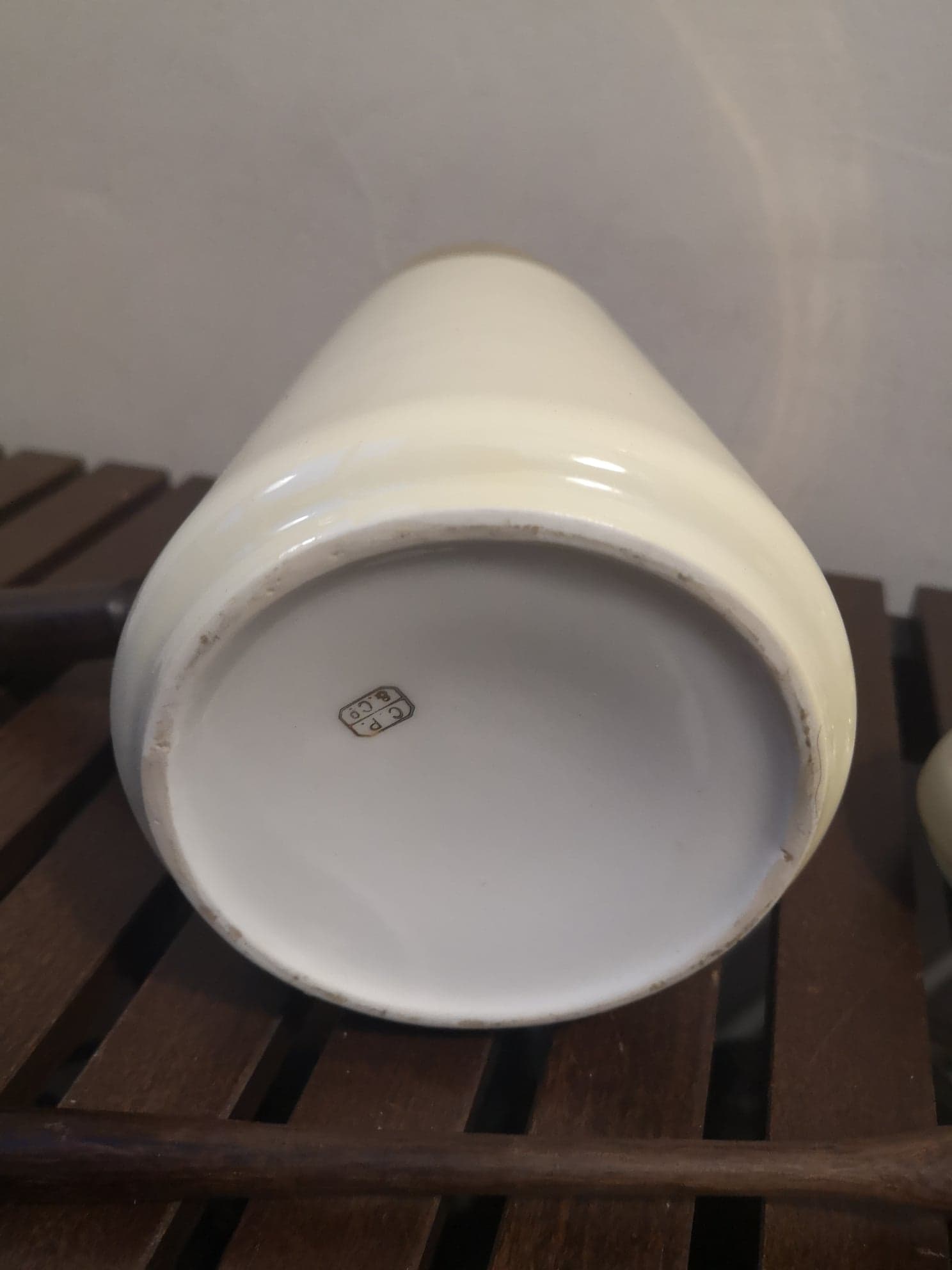 Chocolate maker- porcelain- C.P Mehun