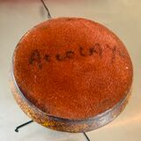 Vintage stoneware table lamp by Accolay, 70s