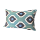 Decorative pillow cases in silk ikat prints
