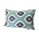 Decorative pillow cases in silk ikat prints