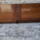 Mahogany glass sideboard, 1950