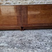 Mahogany glass sideboard, 1950
