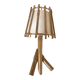 Vintage rattan wall lamp design 60 years
