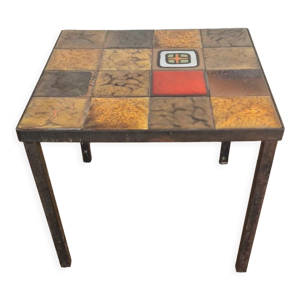 Table basse en céramique de Vallauris,
