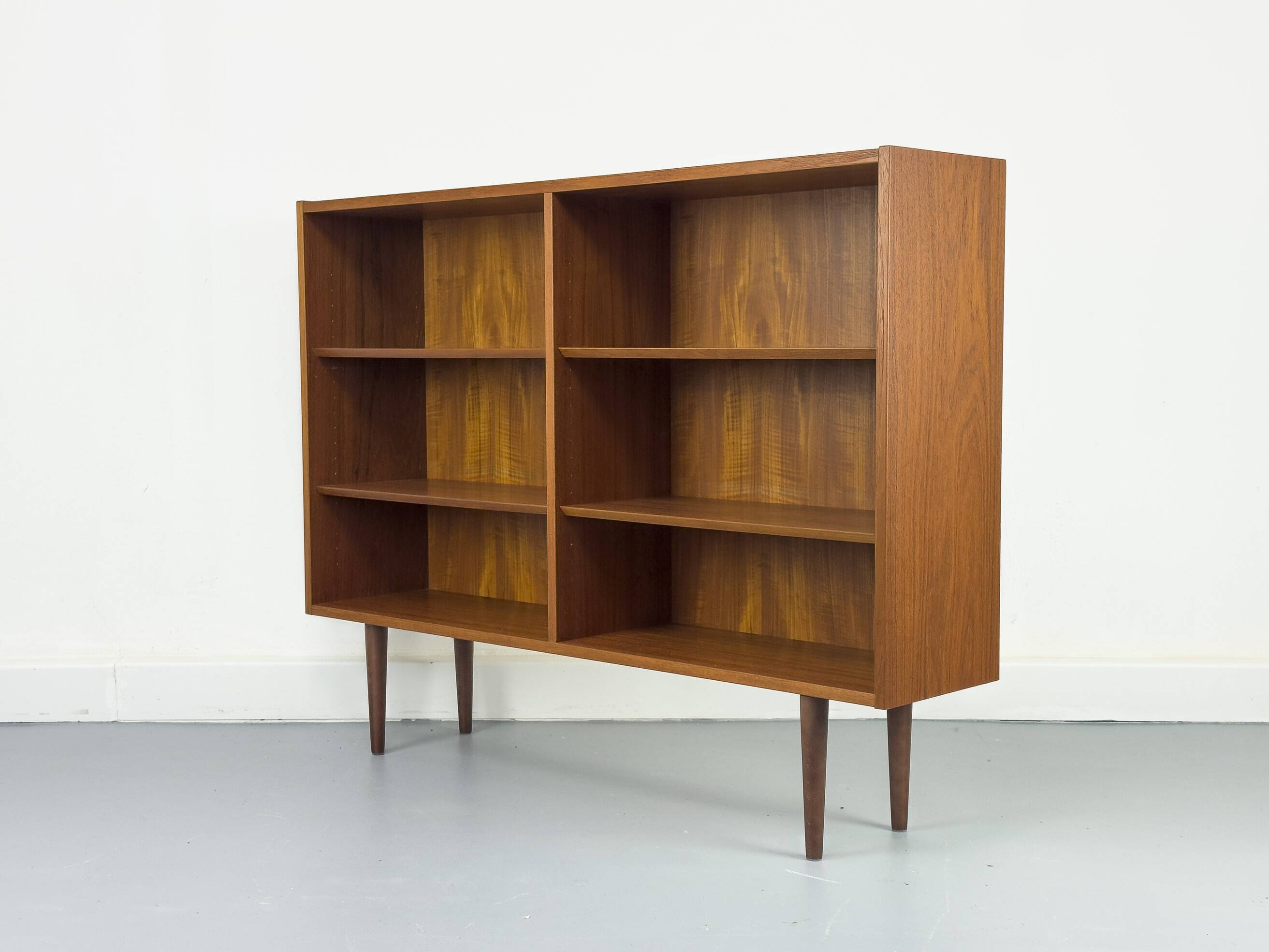 Vintage Danish Teak Bookshelf by Carlo Jensen for Hundevad & Co., 1960s