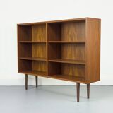 Vintage Danish Teak Bookshelf by Carlo Jensen for Hundevad & Co., 1960s