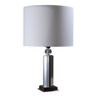 Modernist aluminum table lamp