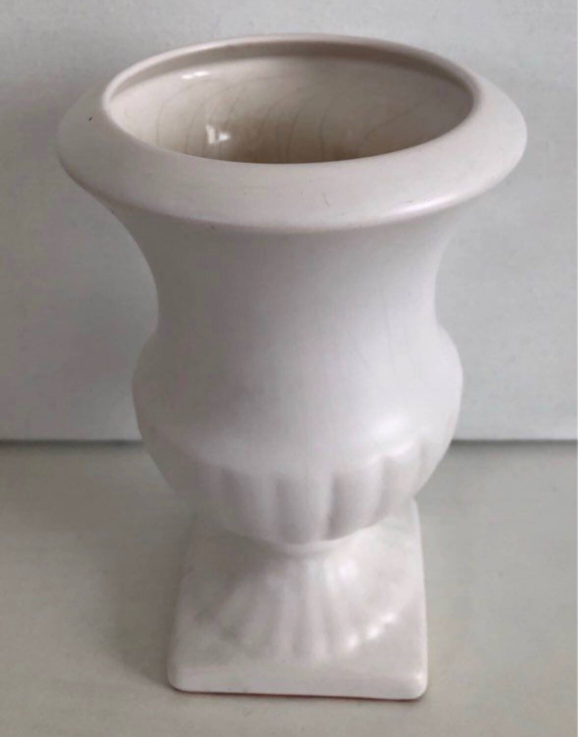 Medici White Vase