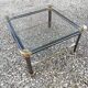 Square vintage coffee table.