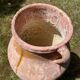 Ancient terracotta pottery jar