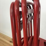 Set of 4 chairs bistro Tolix T2 industrial steel