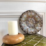 Vintage round candle holder