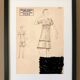 Drawing of the house Givenchy