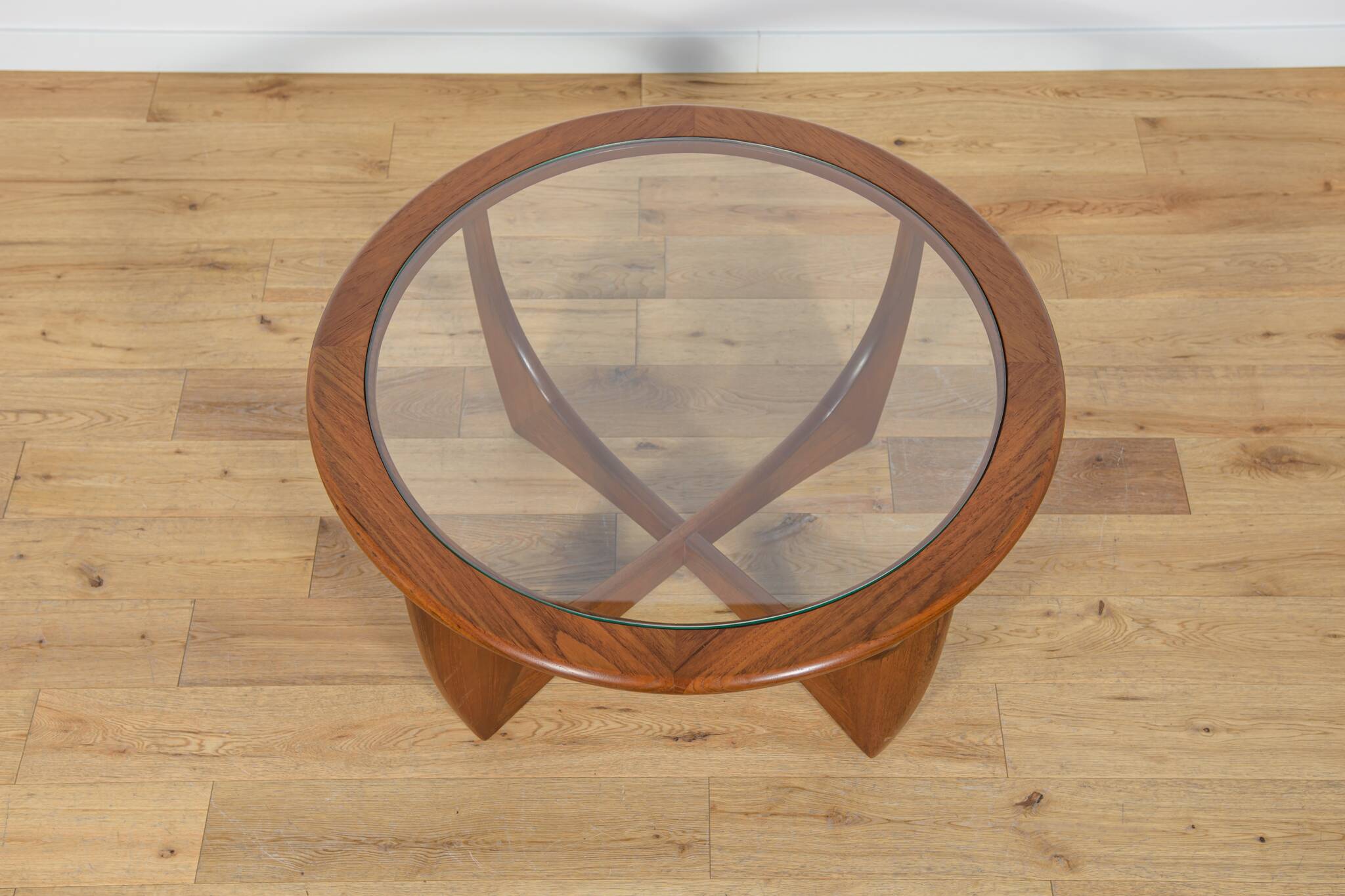 Round Astro Coffee Table in Teak by Victor Wilkins for G-Plan, United Knigdom, 1960s