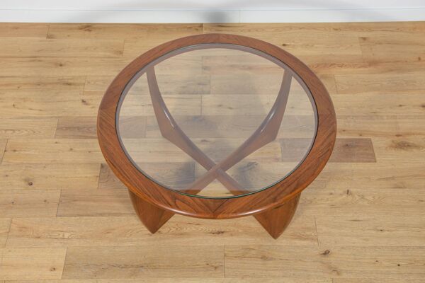 Table Basse Astro Ronde en Teck par Victor Wilkins pour G-Plan, Royaume-Uni, 1960s