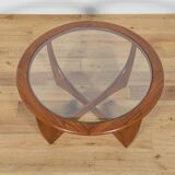Round Astro Coffee Table in Teak by Victor Wilkins for G-Plan, United Knigdom, 1960s