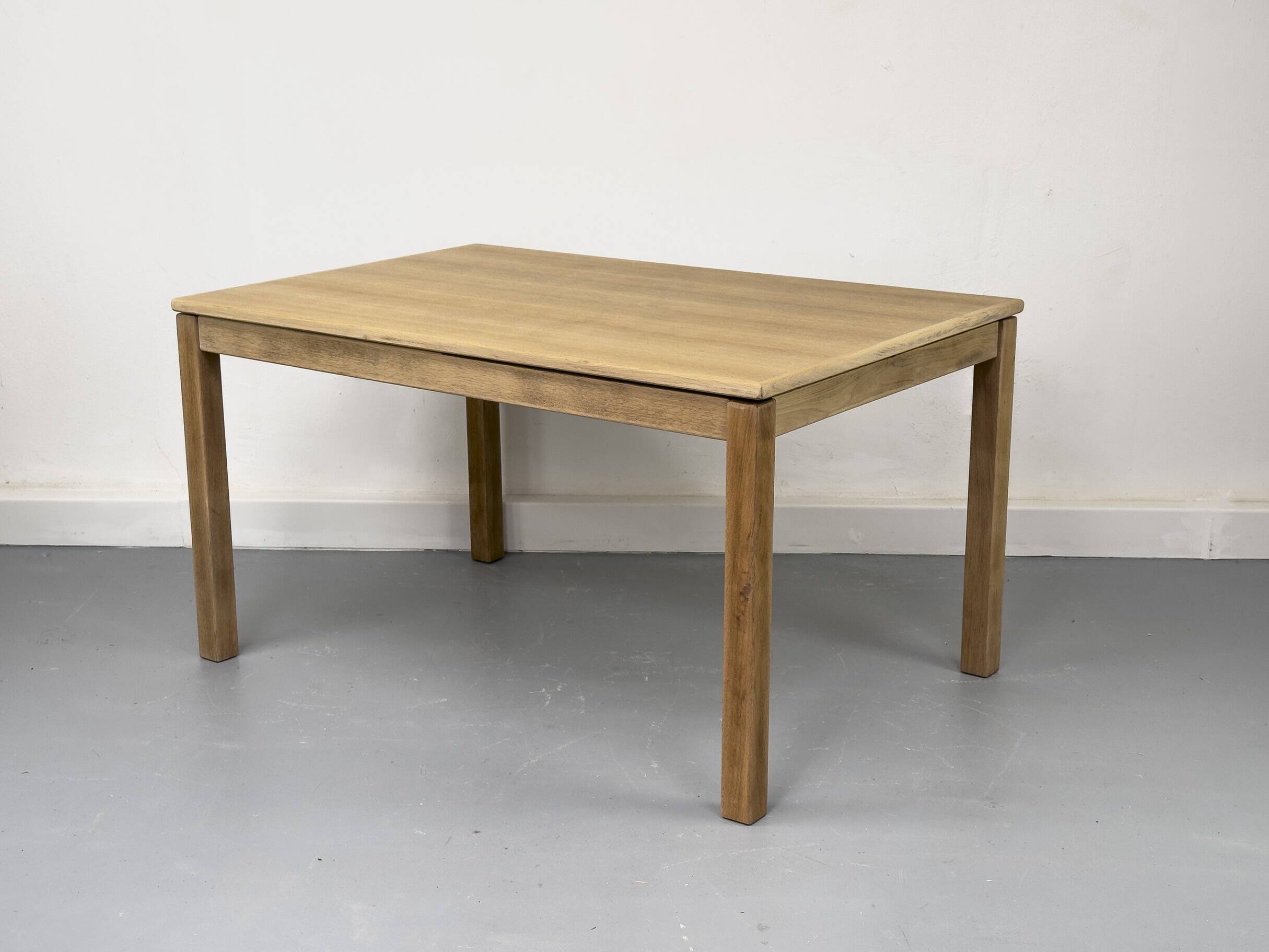 Extendable Oak Dining Table, 1970s
