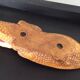 Empty vintage ceramic crocodile pocket