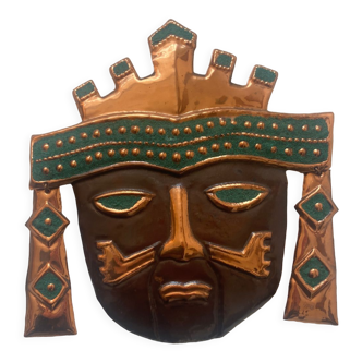 Copper canvas mask