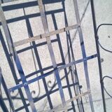 Napoleon III wrought iron folding bed