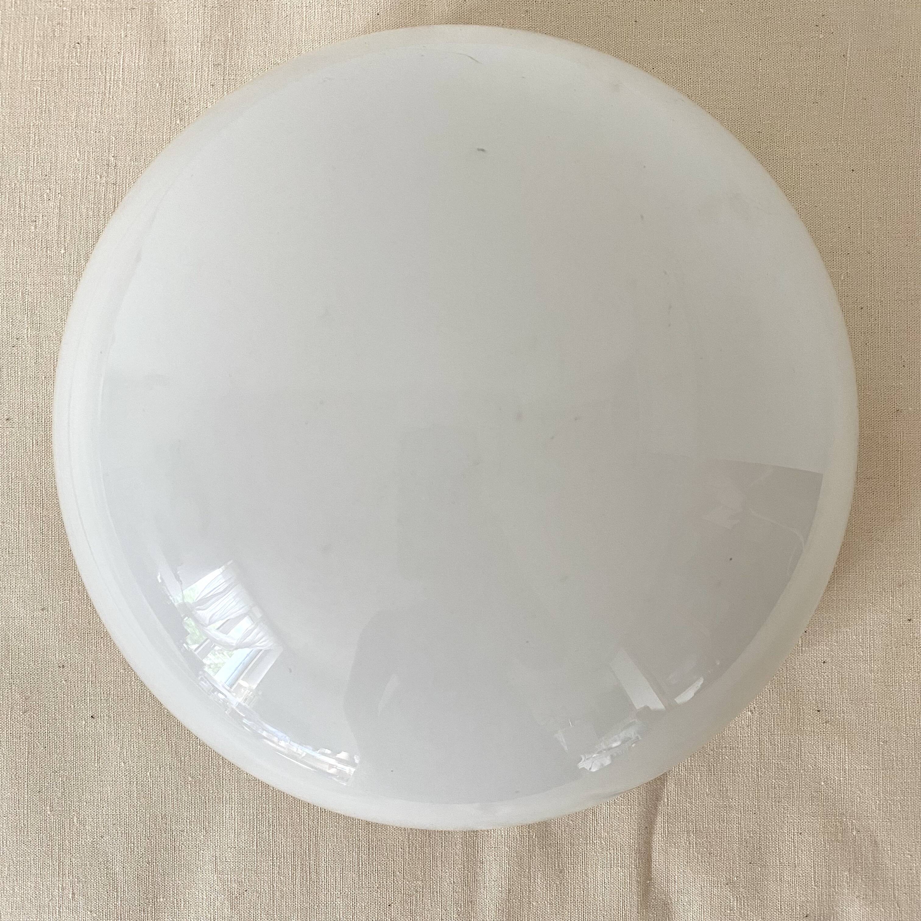 Vintage opaline ceiling light