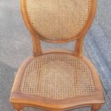 Lot de 6 chaises médaillons de style Louis XVI