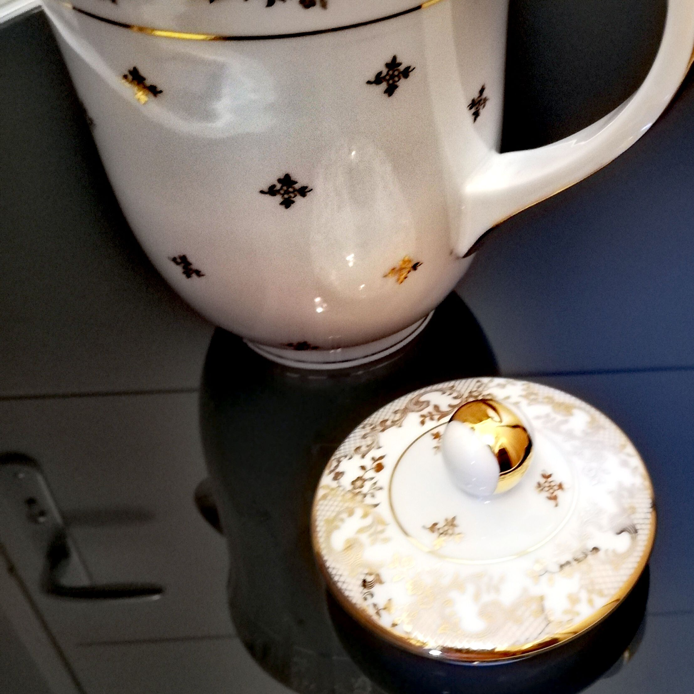 Limoges porcelain coffee service 19 pieces