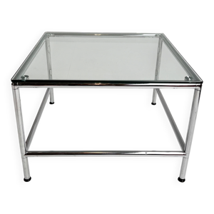 Table basse en verre