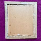 1940s French Cecile Haeni Hydrangea Still Life – Signed Vintage Oil on Pane