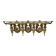 Bronze Coat Rack and Wall Shelf, Vintage, Louis XV Style
