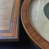 Set of 3 frames 1900 tackle with nets and marie louise pitchpin