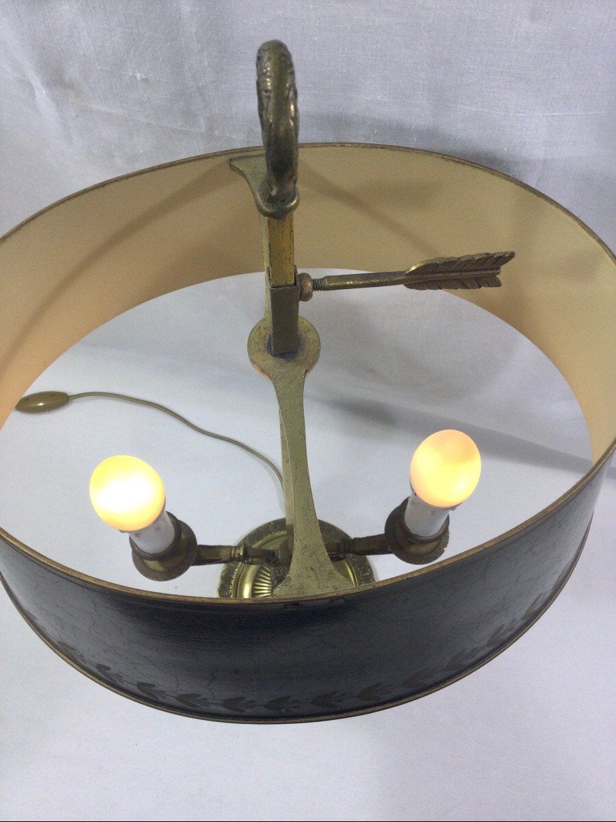 Two light empire hot water bottle lamp