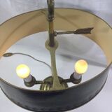 Lampe bouillotte empire à deux lumières