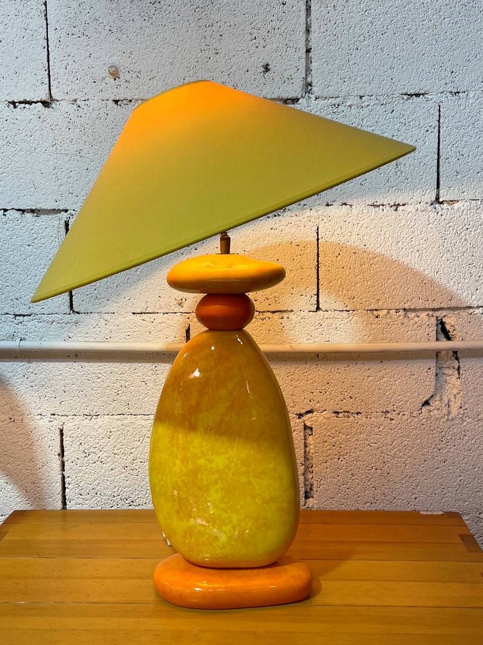Lampe en céramique de François Châtain
