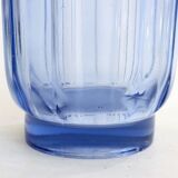 Blue Art Deco vase