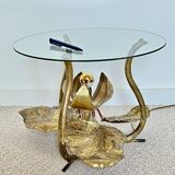 "Nénuphars" illuminating coffee table Maison Honoré Paris, France 1970s