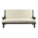 French sofa from the 19th century in Empire style with detailed armrests