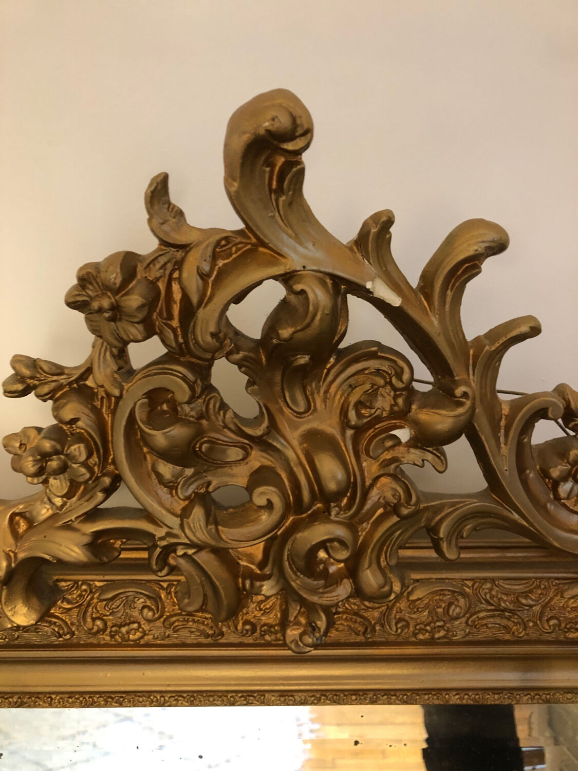 Golden mirror - Louis Philippe
