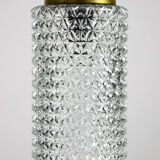 Crystal glass pendant lamp, 1960s