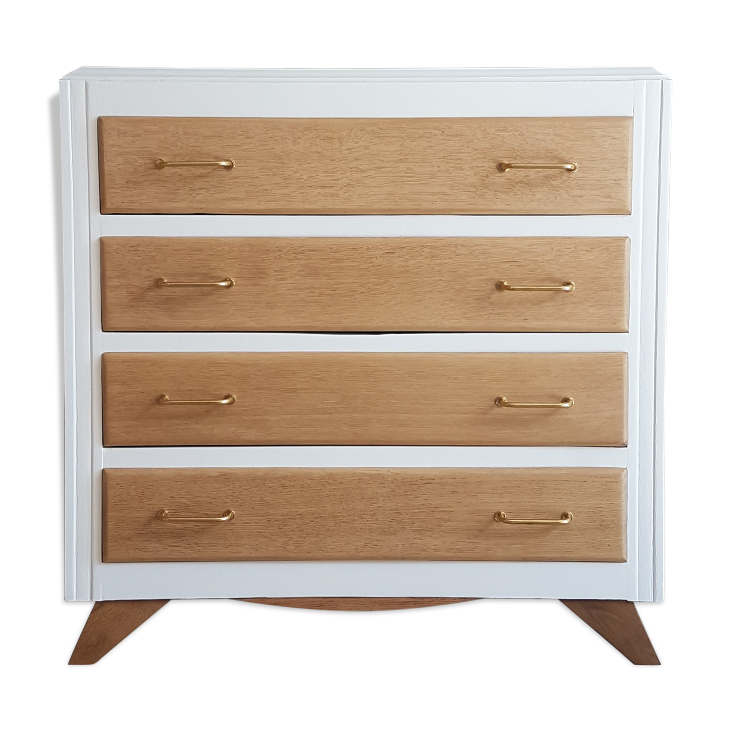 Vintage dresser feet compass