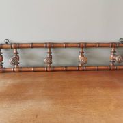 Porte manteau mural ancien en bois