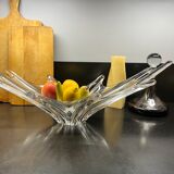 Large vintage cut crystal Baccarat 50s