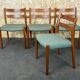 Chairs teak dining chair Niels O. Möller for J.L. Moller's 60s