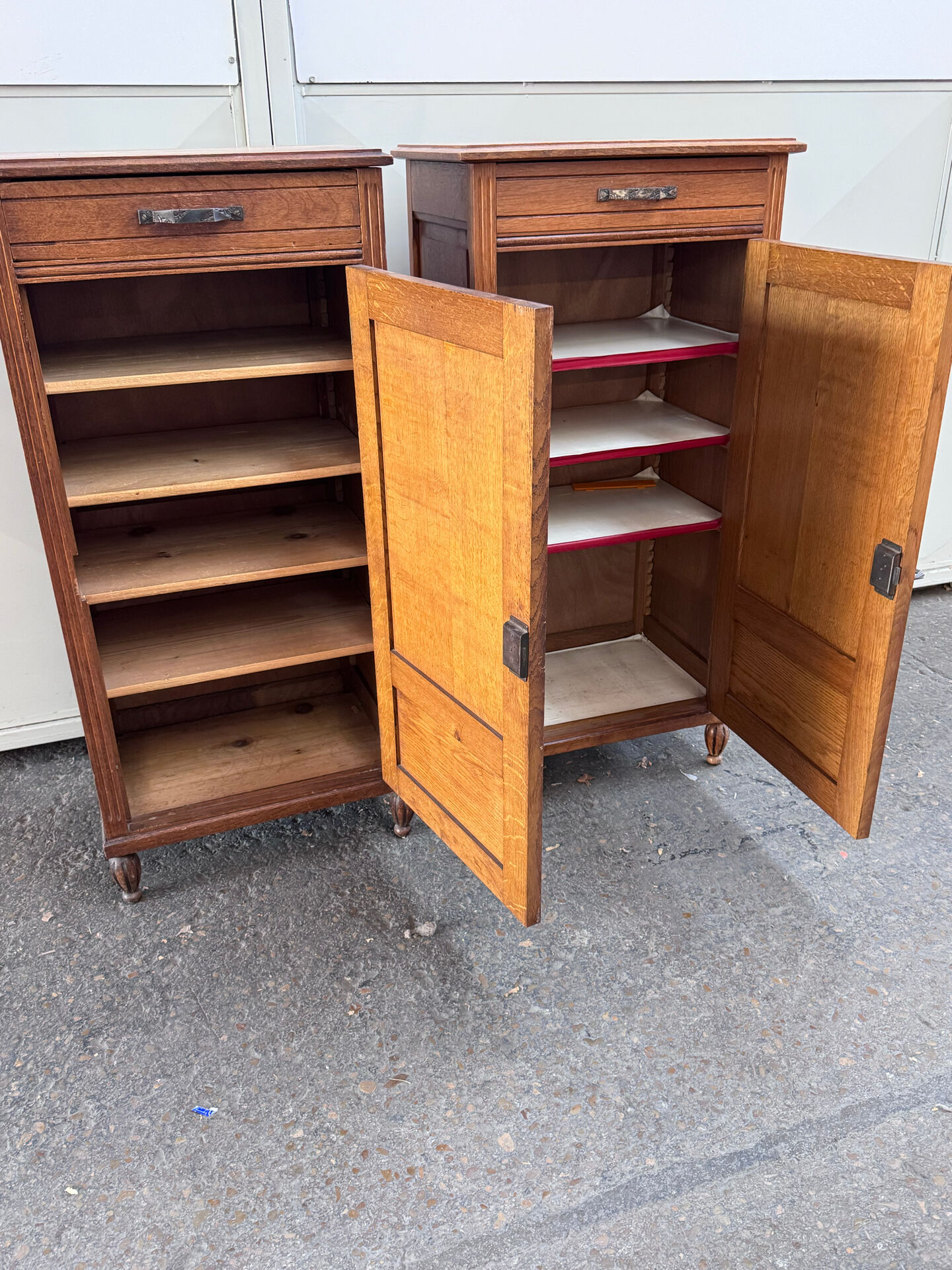 Paire petit meuble haut art deco cannées 30/40