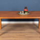 Retro Danish Solid Teak 1960s Coffee Table