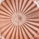 1960 vintage pink moulded glass salad bowl France